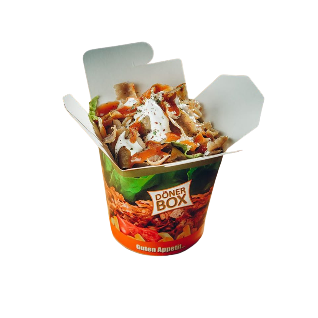 Box Kebab Mediano